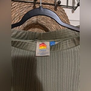 Farm Rio x Anthropologie "Guadeloupe" wide-leg pants Size XS